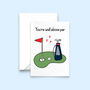 Funny Golf Card For Partner, thumbnail 2 of 4