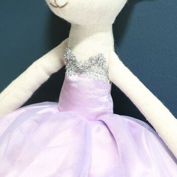 Personalised Reindeer Ballerina Toy, 4 of 5