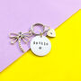Dragonfly Personalised Bestie Keyring Keepsake, thumbnail 7 of 9