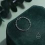 Barely There Chain Ring In Sterling Silver, thumbnail 6 of 11