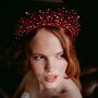 Red Bridal Crown, thumbnail 8 of 8