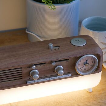 Calm Sleep Sounds Speaker And Bedside Light Alarm Clock, 5 of 7