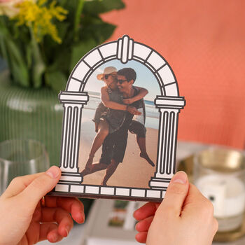 Personalised Greek Style Holiday Picture Photo Frames, 5 of 8