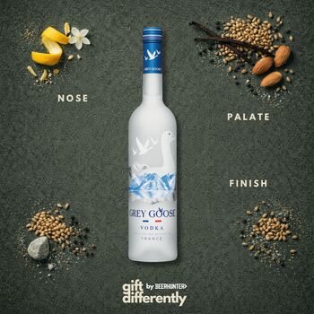 Personalised Grey Goose Vodka Gift Set With Glass And Lemonade, 2 of 9