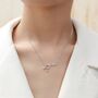 Dopamine Molecular Structure Pendant Necklace, thumbnail 3 of 12
