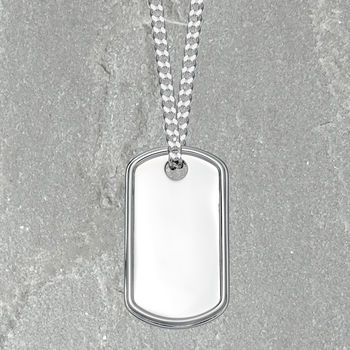 Sterling Silver Dog Tag, 8 of 8