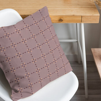 Star Check Cushion Cover, 3 of 3