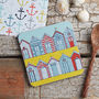 Beach Huts Melamine Coaster, thumbnail 1 of 1