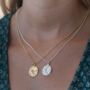Sagittarius Zodiac Necklace, Silver Or Gold Plated, thumbnail 1 of 11
