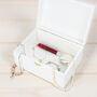 Personalised Floral Wishes White Wooden Keepsake Box, thumbnail 6 of 8