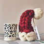 Knitted Santa Hat Tree Topper, thumbnail 5 of 6