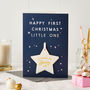 Baby's First Christmas Celestial Decoration Card, thumbnail 1 of 6
