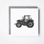 Luxury Tractor Greeting Card, thumbnail 1 of 2