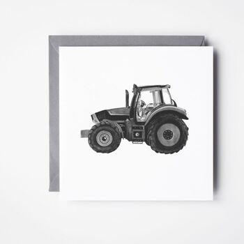 Luxury Tractor Greeting Card, 2 of 7