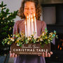 Personalised Christmas Table Centrepiece Wooden Box, thumbnail 2 of 5