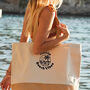 Personalised Summer Beach Tote Bag Gift For Her, thumbnail 2 of 3