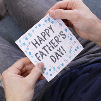 Happy Father's Day Patterned Card, 6 of 7