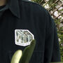 Illustrated Greenhouse Woven Cloth Patch, thumbnail 2 of 7