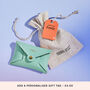 Personalised Mint Green Leather Card + Coin Purse, thumbnail 5 of 5