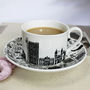 West London Tea Cup And Saucer Set, thumbnail 2 of 3