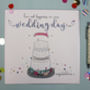 Wedding Day Card Large, thumbnail 2 of 2