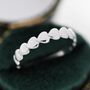 Sterling Silver Heart Shape Skinny Ring, thumbnail 1 of 12