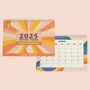 2025 Desk Calendar | Retro Vibes, thumbnail 1 of 5