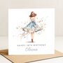 18th Birthday Card For Her Personalised, thumbnail 2 of 8