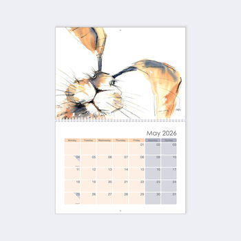 2026 Wildlife Calendar, 6 of 9