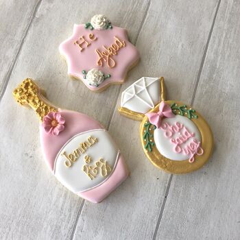 Personalised Engagement Biscuit Gift, 4 of 5