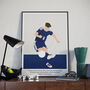 Kieran Tierney Commentary Scotland Football Print, thumbnail 1 of 3