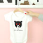 Me When I See…Personalised Mother's Day Babygrow, thumbnail 1 of 3