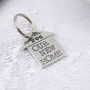 Personalised First Home Housewarming Gift Keyring, thumbnail 7 of 11
