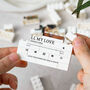 Personalised Wedding Song Photo Block Keepsake Gift, thumbnail 9 of 10