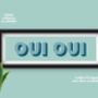 Framed Panoramic Oui Oui Typography Print, thumbnail 10 of 10