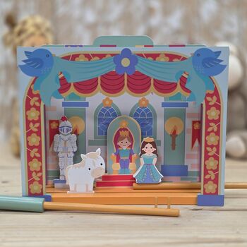 Wooden Table Top Theatre Set, 4 of 12