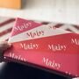 Retro Type Style Personalised Christmas Wrapping Paper, thumbnail 3 of 5