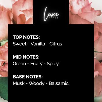 Personalised 40th Birthday Card For Her – Luxury Hot Pink Rose, Handmade 3D Scented Card, 6 of 12