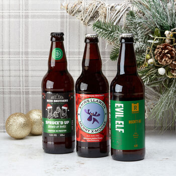 Christmas Craft Beer Three Pack, 2 of 2