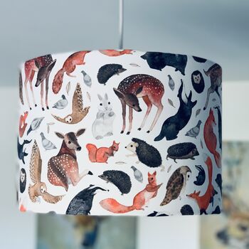 Woodland Critters Lampshade, 3 of 6