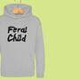 'Feral Child' Kids Hoodie Jumper, thumbnail 7 of 10