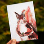 Inky Wildlife Luxury Postcard Set, thumbnail 3 of 12