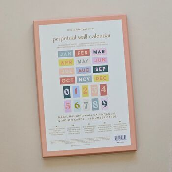 Perpetual Wall Calendar, 7 of 7