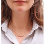 Poppy And Poppy Seedpod Necklace Silver/Gold/Rose Gold, thumbnail 2 of 11