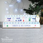 Personalised Snowman Christmas Advent Kit, thumbnail 3 of 3