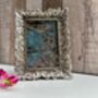 Silver Ornate Leaf Photo Frame 6x4 Portrait / Landscape Gift, thumbnail 5 of 8
