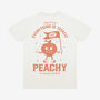 Everything Is Peachy T Shirt In Off White, thumbnail 1 of 2