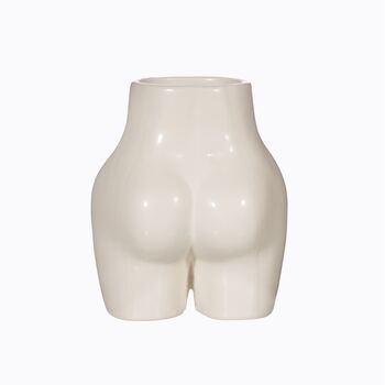 White Female Bottom Vase, 4 of 4