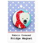 ''Polar Bear'' Stocking Filler Christmas Magnet, thumbnail 1 of 4