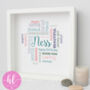 Personalised Word Art Gift For Her Any Occasion, thumbnail 2 of 9